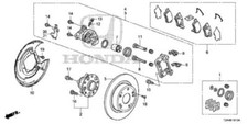 Genuine Honda Pin (B) 43263-T2F-A01