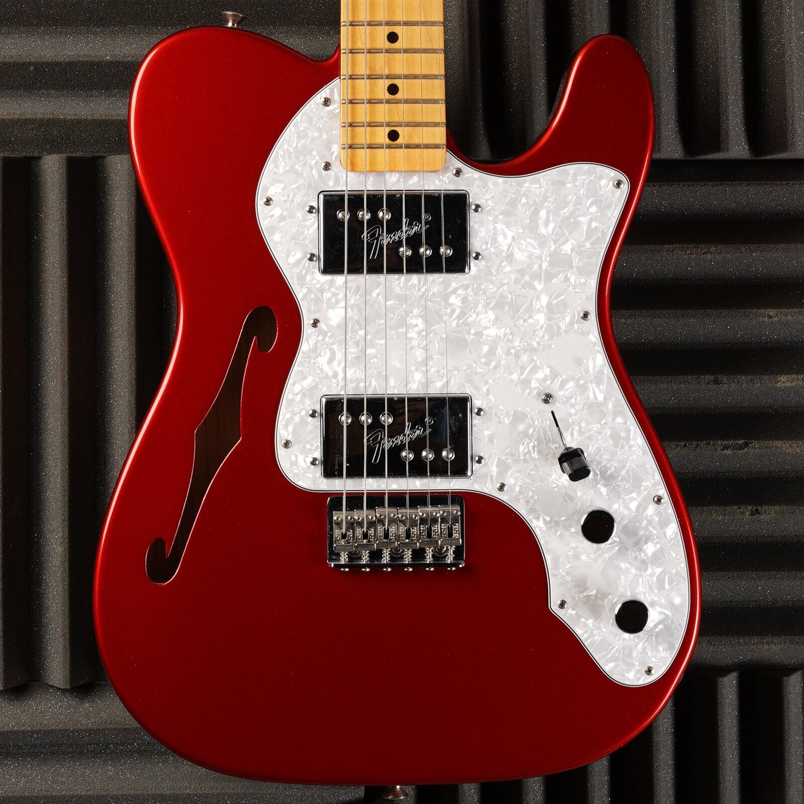 Fender American Vintage '72 Telecaster Thinline 2011 - Candy Apple Red