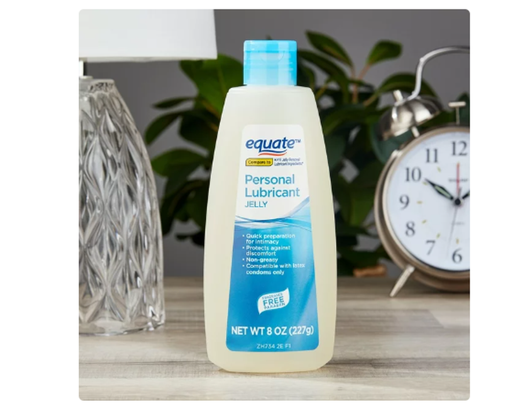 Equate Liquid Personal Lubricant Jelly Fragrance Free 8 OZ Free Shipping