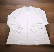 Adar Addition Contemporary Fit Zippered Scrub Jacket Pockets Sz 3XL NWT