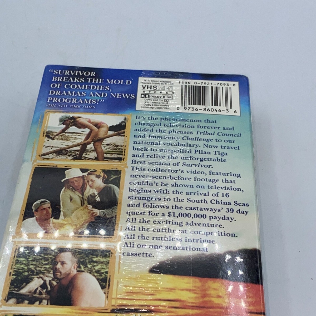 Survivor - Season 1: The Greatest and Most Outrageous Moments VHS  