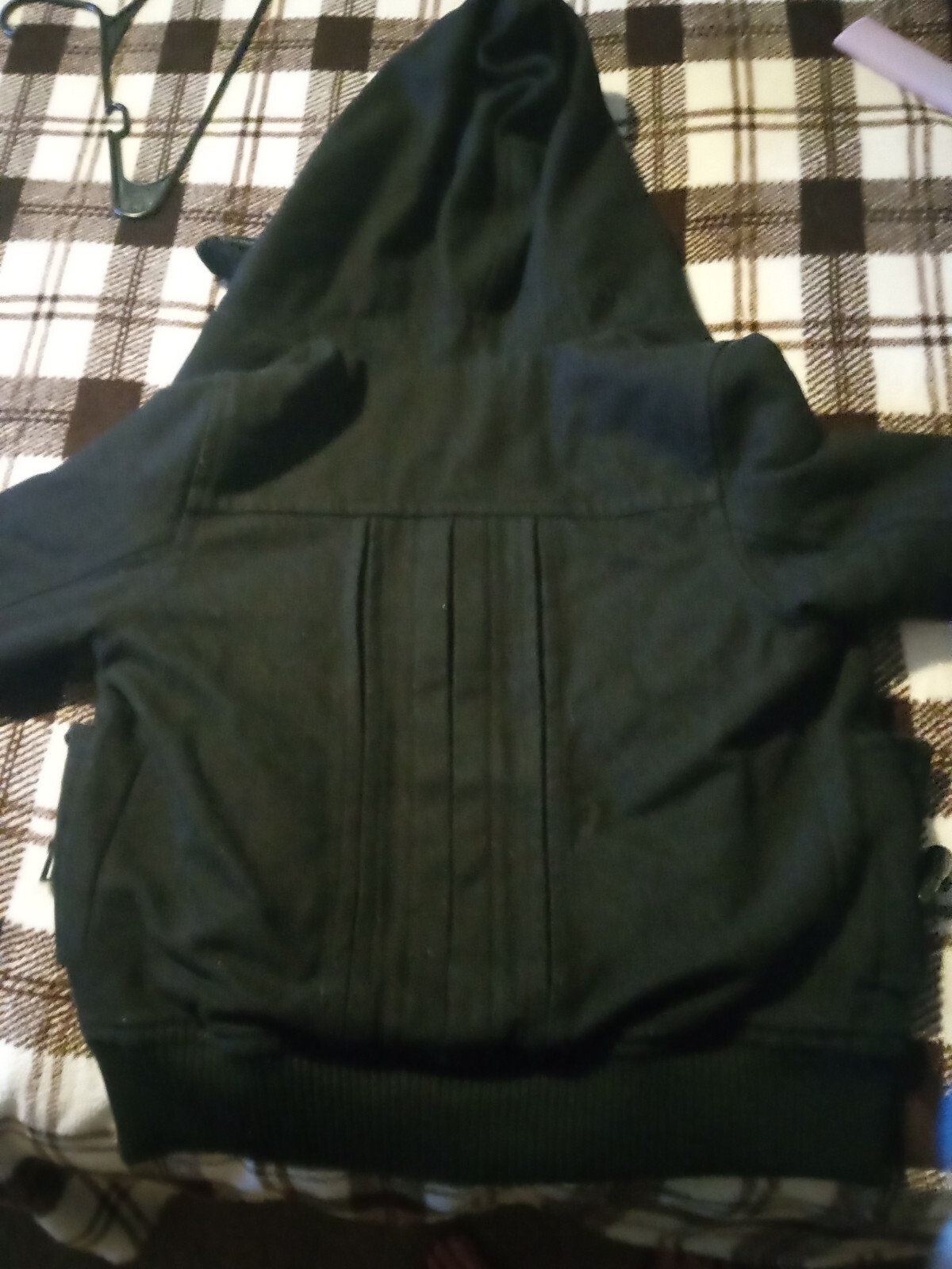 Hook & Loop Jacket/ Junior's/ HEAVY/ Hooded/Wool,… - image 2