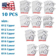 10 packs Dental Arch Wire Round Super Elastic Niti Wires Ovoid Orthodontics SA