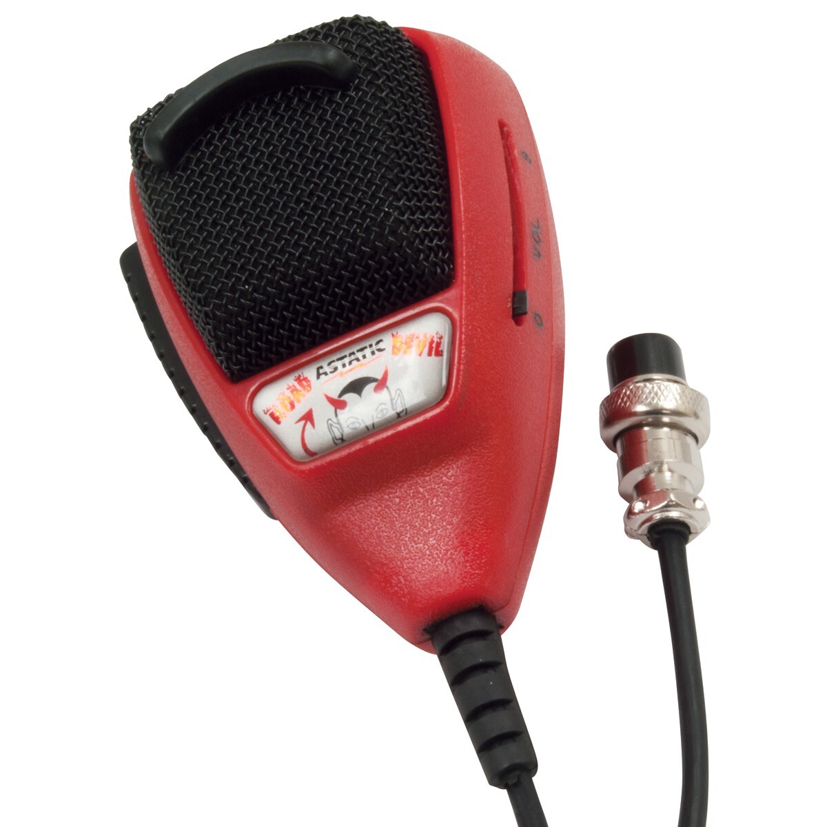 Astatic Red Devil Amplified CB MIC For Cobra & Uniden CB 4 Pin
