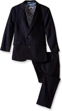 Appaman Boys 2 Piece Suit Navy Blue Size 5