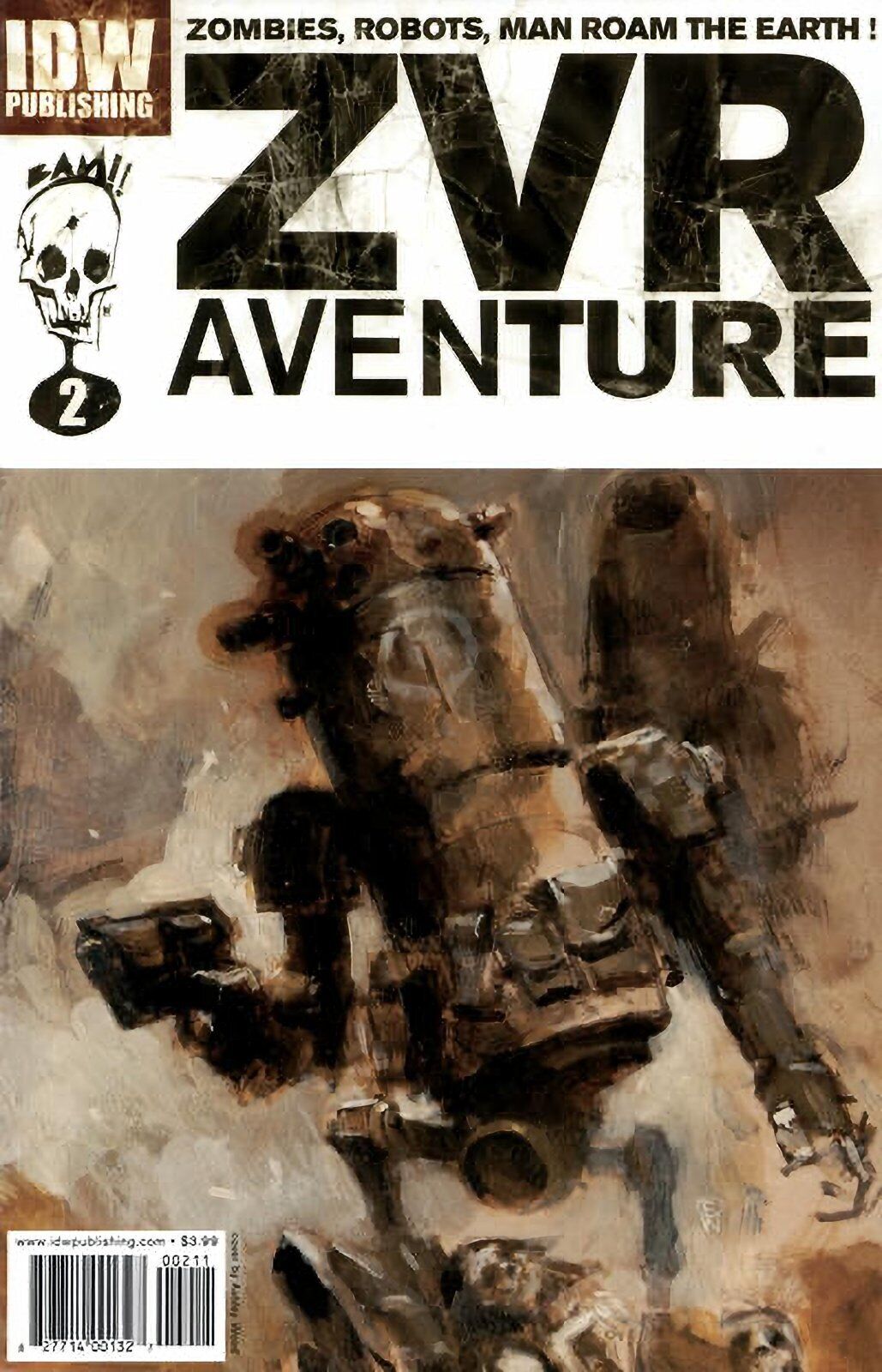 Zombies vs Robots Aventure #2 (2010) IDW Comics