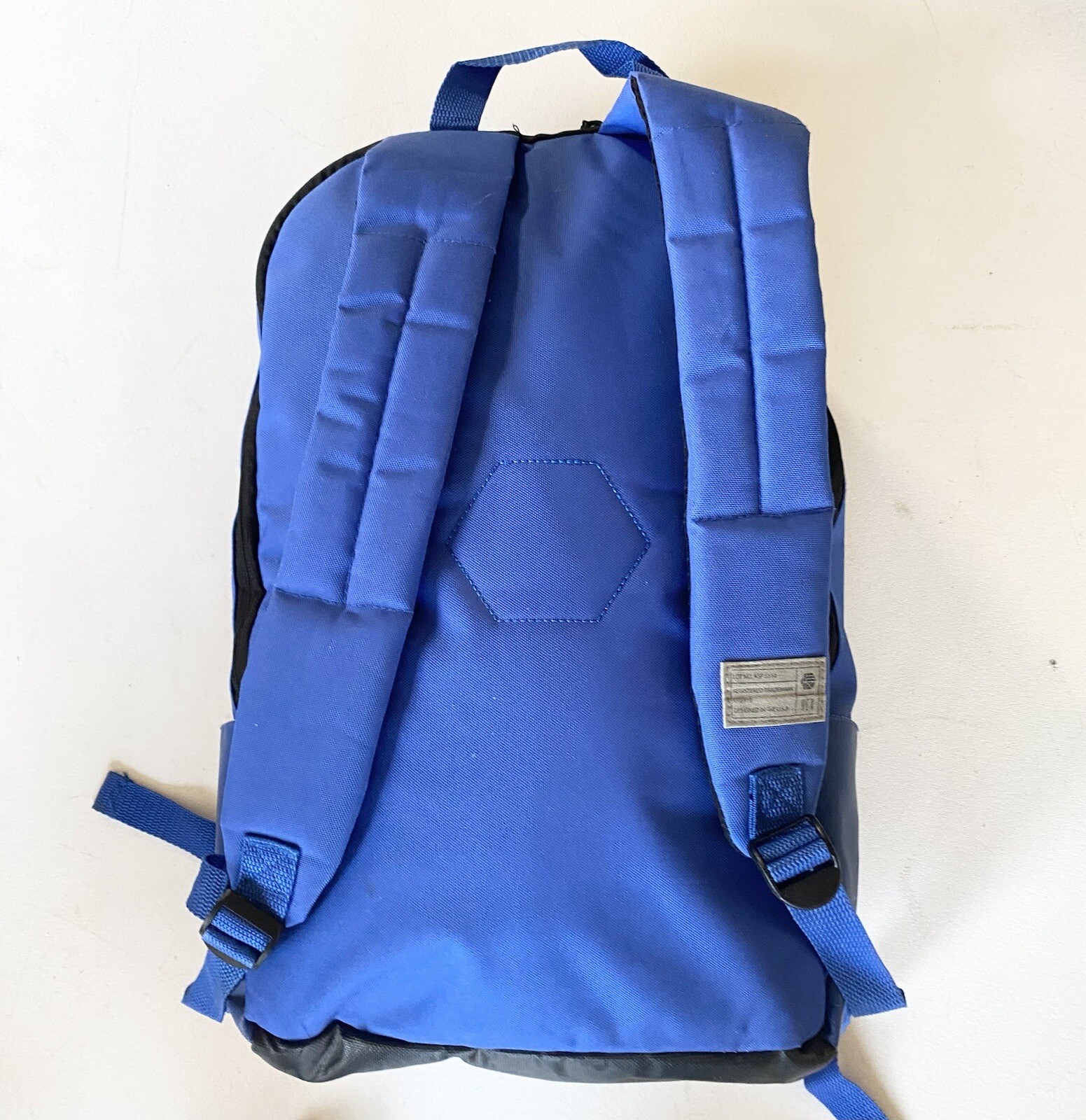 HEX Blue Backpack Adjustable Straps Two Pocket - image 3