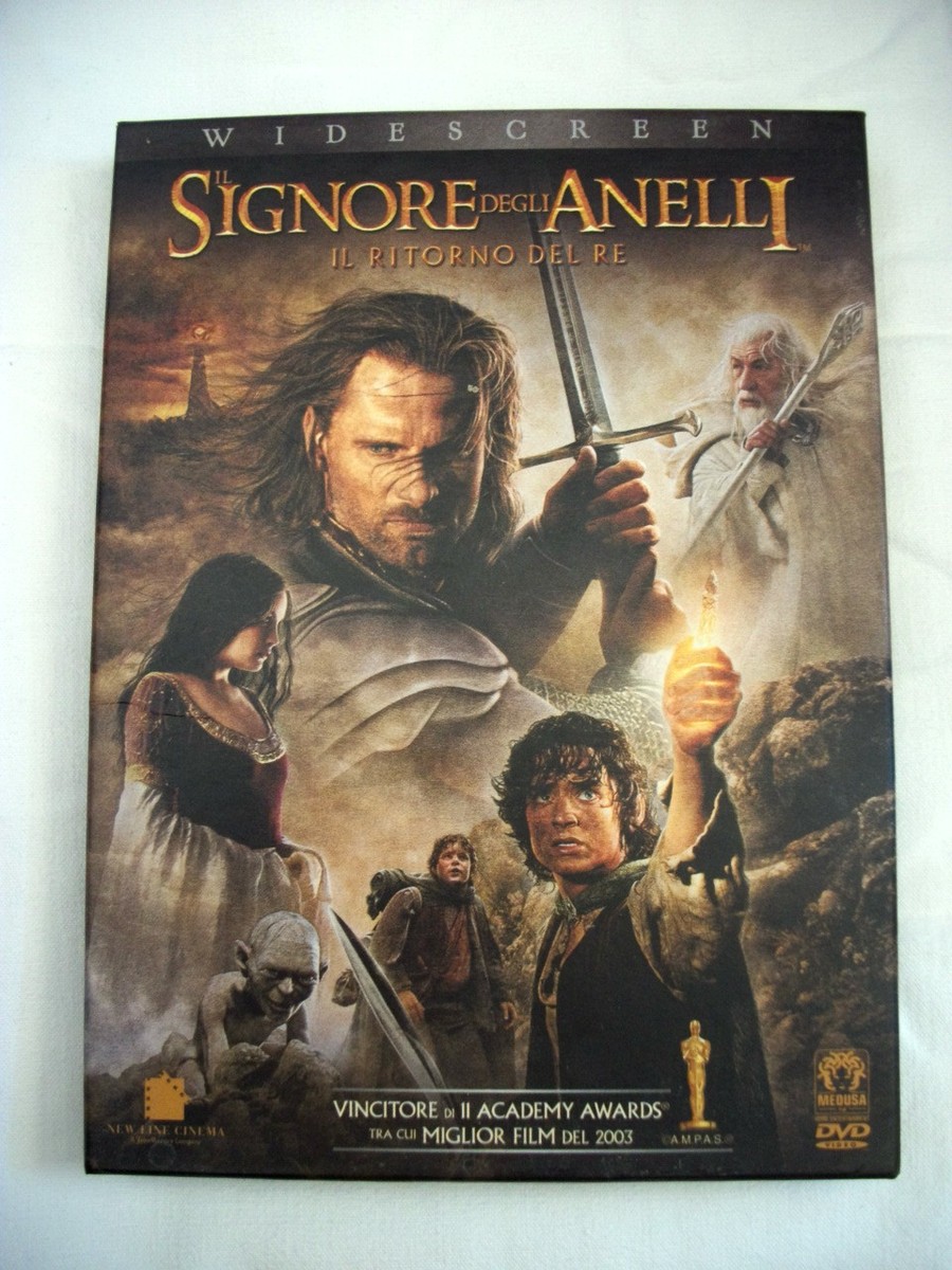 Il Signore degli Anelli Il Ritorno del Re DVD Fantasy Avventura