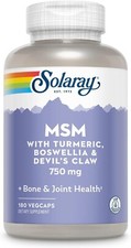 Solaray MSM 750mg 180 caps