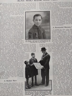 L1y Ephemera 1930er Bild Leslie Smith Rock Ferry John Murray Liverpool Tapferkeit