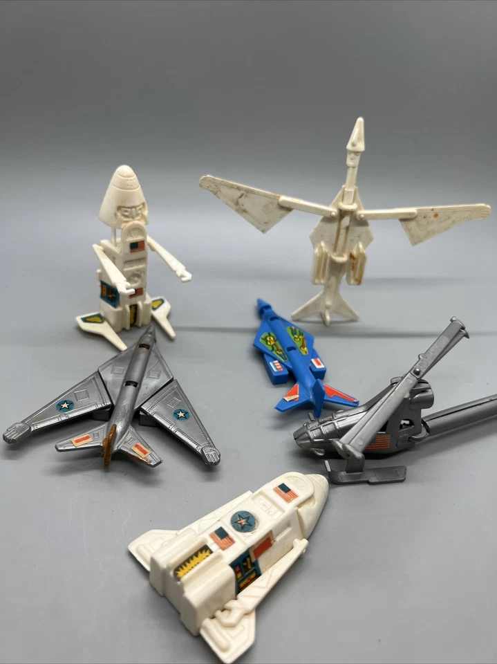 Helicóptero transbordador espacial Kellogg Starbots 1985 de colección Foto 2 de 4