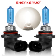 2x 9012/HIR2 Halogen 55W Low-Beam Headlight Bulbs Bright White Glass Replacement