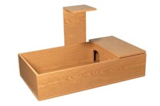 HabiStat Tortoise Table Oak 109 x 61 x 61cm