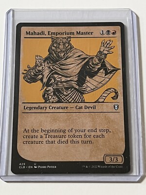 Mahadi Emporium Master Showcase 429 MTG D&D CL Baldur's Gate 2022