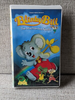 Blinky Bill - The Mischievous Koala | VHS 1996 Astral Clamshell