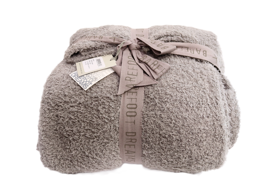 barefoot dreams CozyChic™ Throw Blanket in Dove eBay