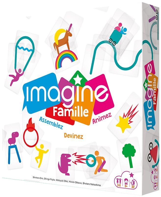 Imagine Famille Cocktail Games jeu de société idéal contre l'ennui des enfants les jours de pluie