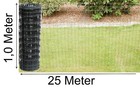 Schweißgitter-draht Gartenzaun Gitterzaun 100 cm x 25 m grau anthrazit schwarz