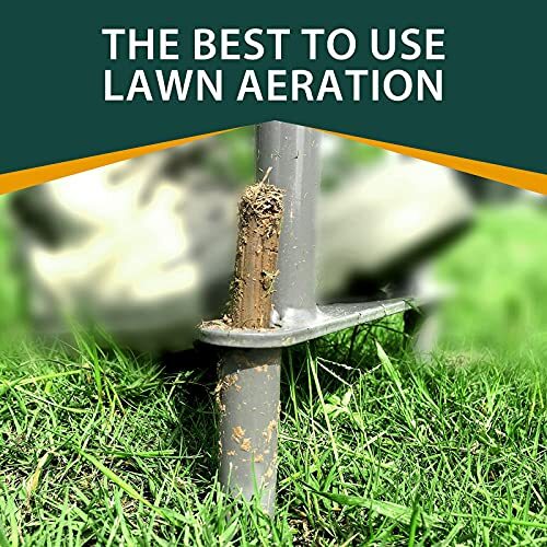 Walensee Lawn Coring Aerator, Manual Grass Dethatching Turf Plug, Core Aerating - Picture 2 of 5