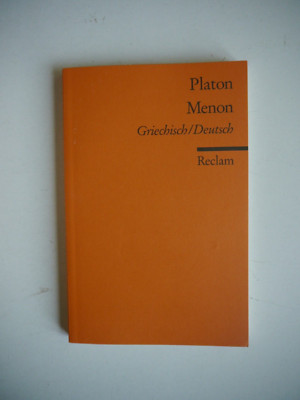 Platon - Menon - Griechisch / Deutsch