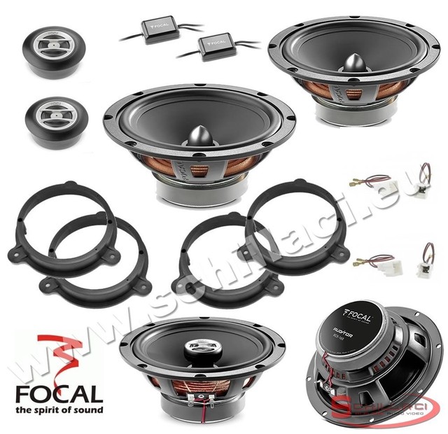 Kit 6 FOCAL para / DACIA con adaptatdores | Compra online en eBay