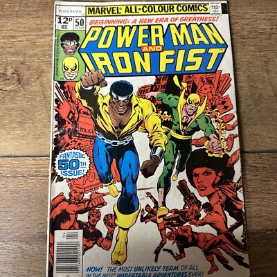 Power Man and Iron Fist #50 April 1978  Marvel Key Issue Pence Version