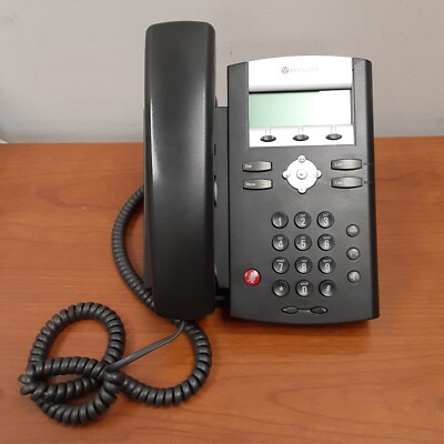 Polycom Soundpoint 321 Polycom SoundPoint IP321 2201-12360-001 Includes Power Supply | eBay