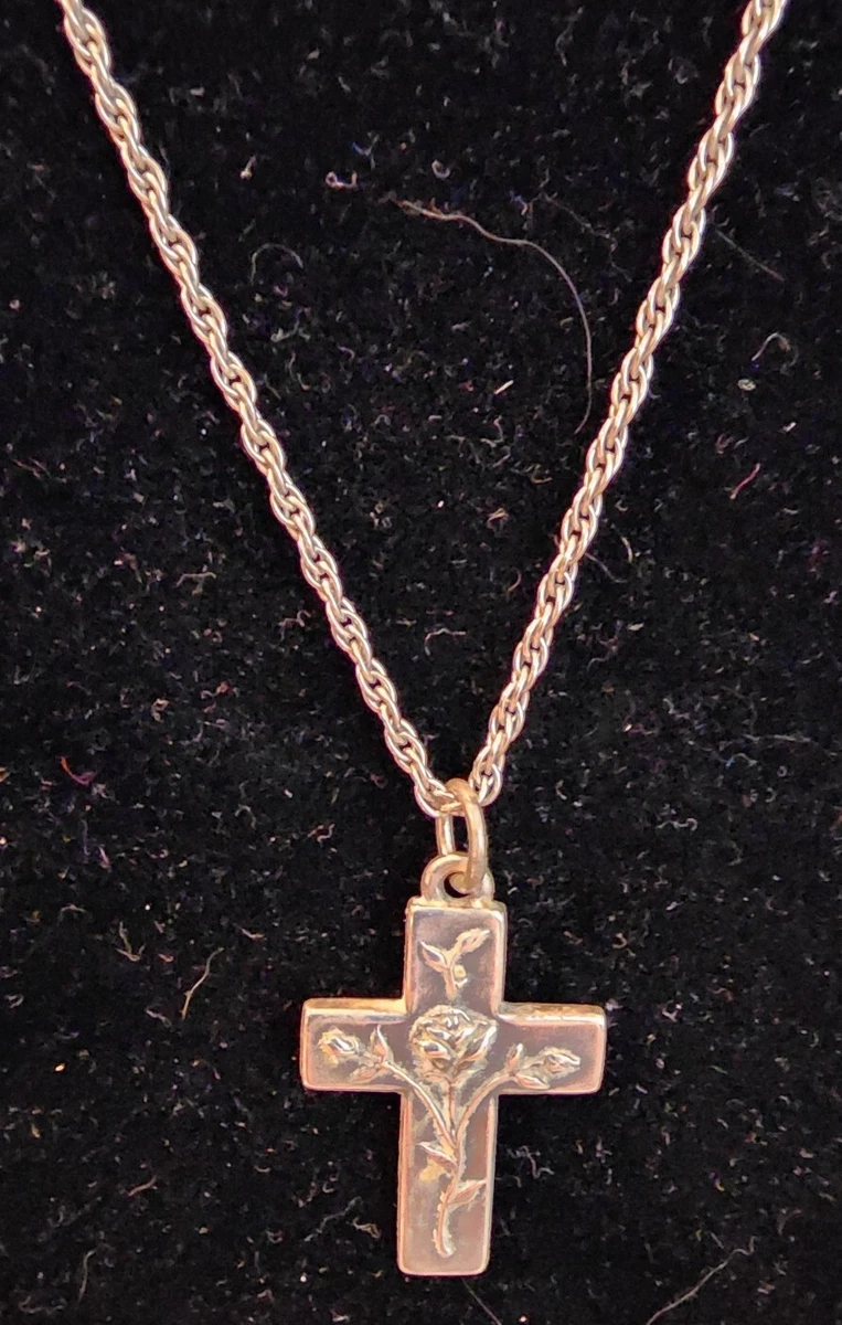 Rose cross necklace james avery sale