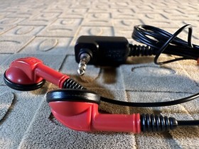 Virtual Boy Stereo Headphones OEM (extremely rare)