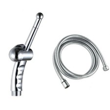 Toilet Hand held Bidet Spray Shattaf Sprayer Kit 1.5m Hose Douche Shower Head