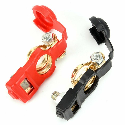 1 Pair Car Caravan Battery Terminals 12V Quick Release Battery Connector Clamps - Picture 2 of 8