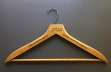 Vintage Wood Clothes Hanger Pauson Co. San Francisco Men s Wear Store