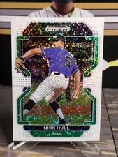2022 Panini Prizm Draft Picks White Sparkle Nick Hull SSP Cubs #PDP203 RC Rookie