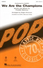 We Are the Champions Queen Noten für Chor SAB/PF Roger Emerson (Arr.)
