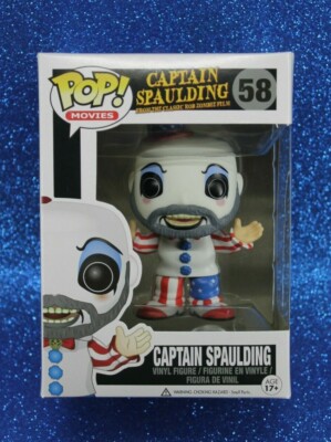 FUNKO POP MOVIES HOUSE OF 1000 CORPSES #58 CAPTAIN SPAULDING