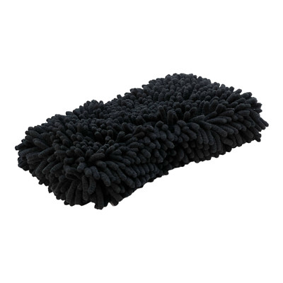 Black Microfiber Chenille Wash Pad - The Perfect Accessory for a Spotless Finish