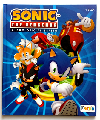ALBUM SONIC The Hedgehog HARD COVER + Full Set 184/184 PERU 2022