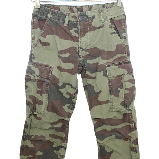 GAP KIDS Camouflage Camo Green Cargo Cotton Pants - Size 12 | eBay