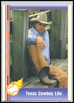 1991 Pacific Nolan Ryan Texas Express I #106 Texas Cowboy Life