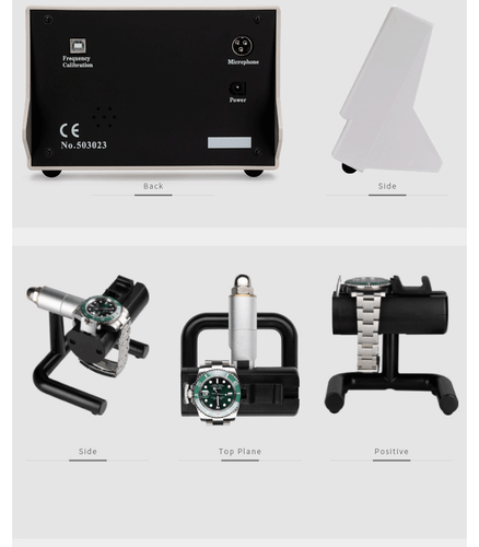 Weishi Timegrapher No.1000 Mechanical Watch Timing Machine Multifunction US Plug - Picture 13 of 15