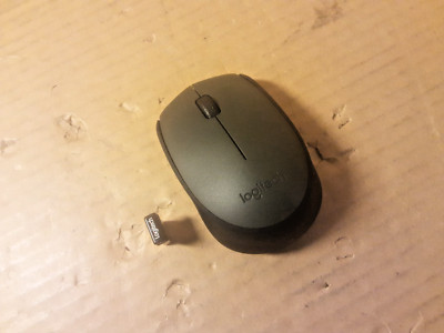 Logitech M170 Kabellose Maus - Grün/Grau