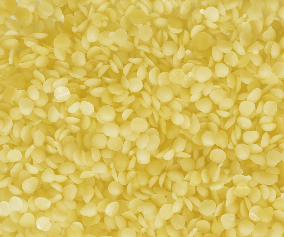 Yellow Beeswax Pastilles Beads 100% Pure & Natural Made in USA Bulk 10 lbs - Image 2 of 4
