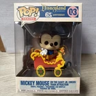 Funko Pop! Trains Disneyland 65th Mickey Mouse On Casey Jr Vinyl Figure #03