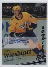 2025 Upper Deck Fleer Ultra Rookies Rainbow Foil Ozzy Wiesblatt #155 Auto 1sv4