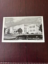 High School-Asheboro-North Carolina-Postcard-Rose's Stores-Bayard Wootten