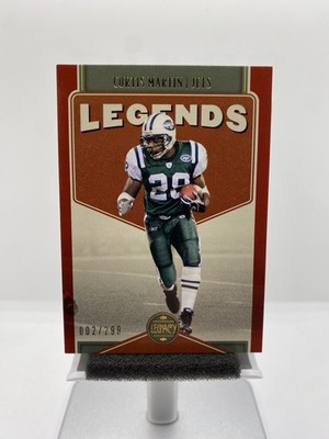 2022 Panini Legacy Curtis Martin Legends /299 #117 Jets READ