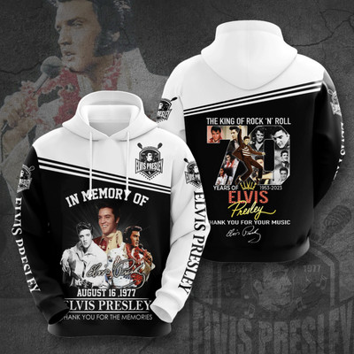 Elvis Presley 3D Hoodie All Over Print Aparel