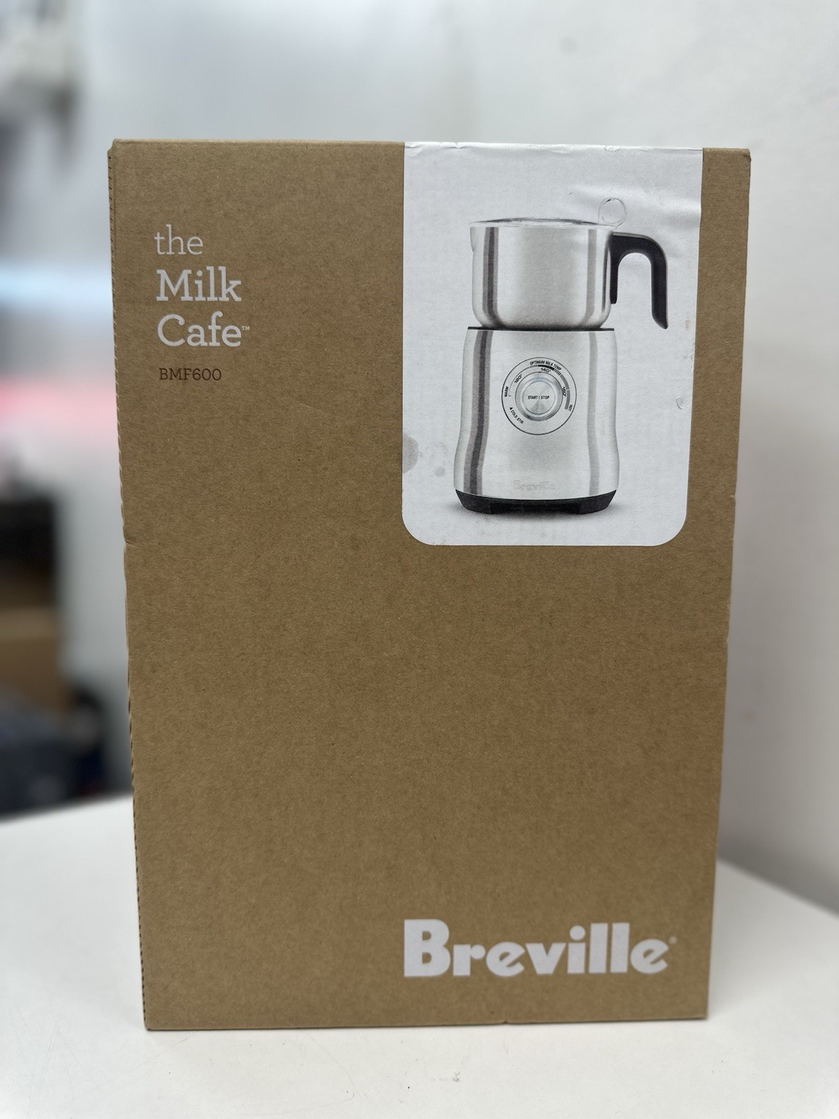 Breville BMF600BSS the milk cafe brushed stainless steel brand new