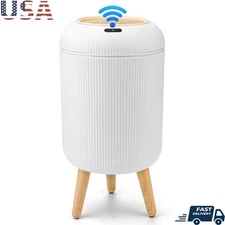 Automatic Motion Sensor Trash Can Smart Hands-Free Waste Bin Kitchen Bathroom US