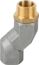 Fuel Transfer Hose Swivel 360 Rotating Connector for Fuel Nozzle Multi 1" NPT